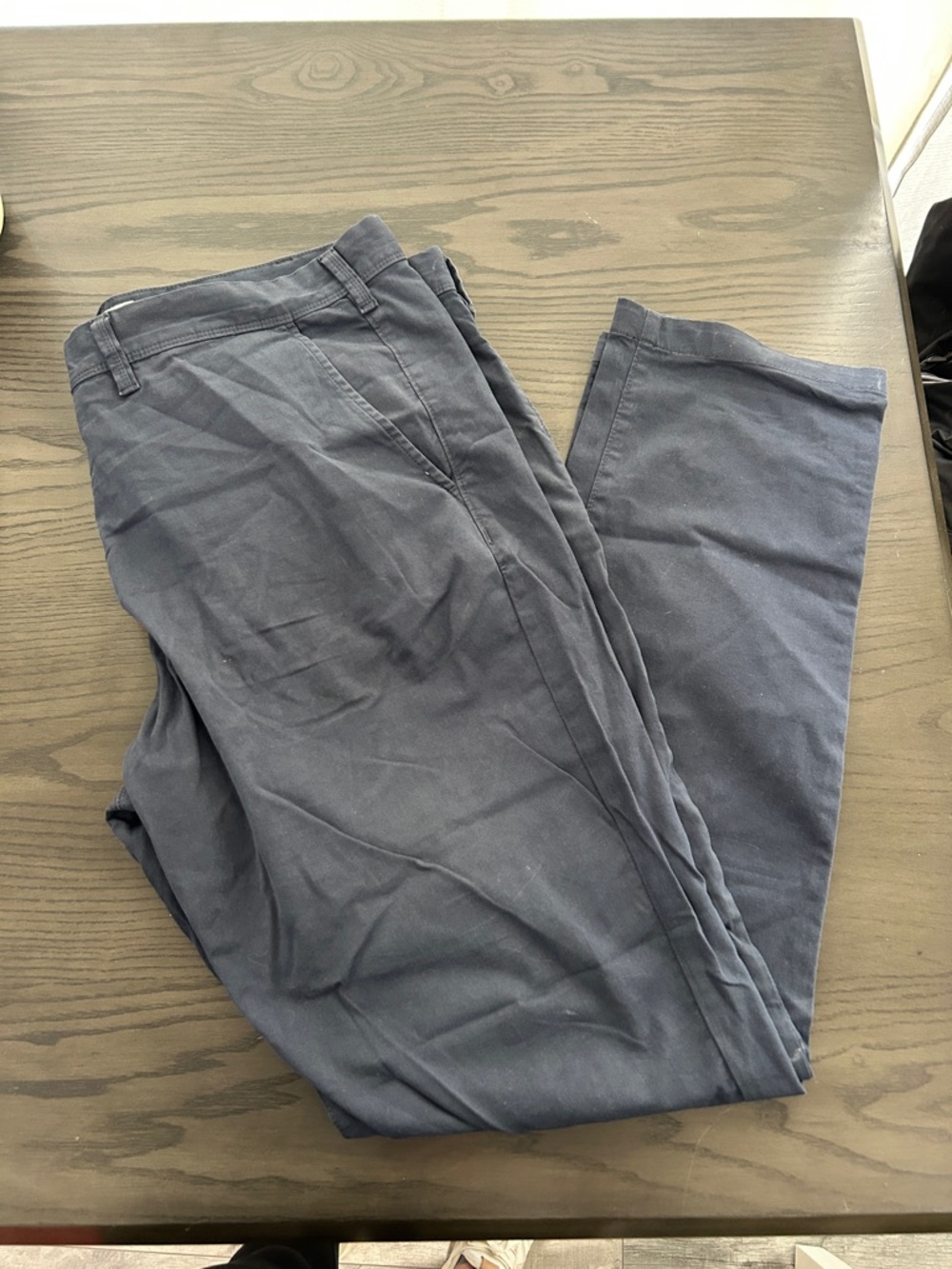 Express Men's Navy Slim Chinos 38/34 Slim Fit